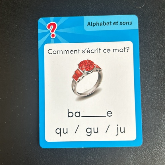 French Grade 2 flash cards. - Picture 6 of 8